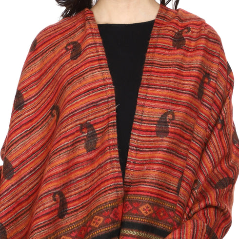 Women's Jamawar Kullu Woven Shawl